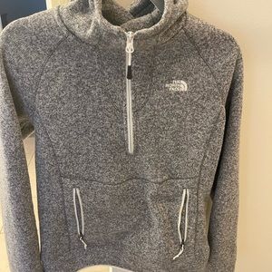 The North Face sweatshirt